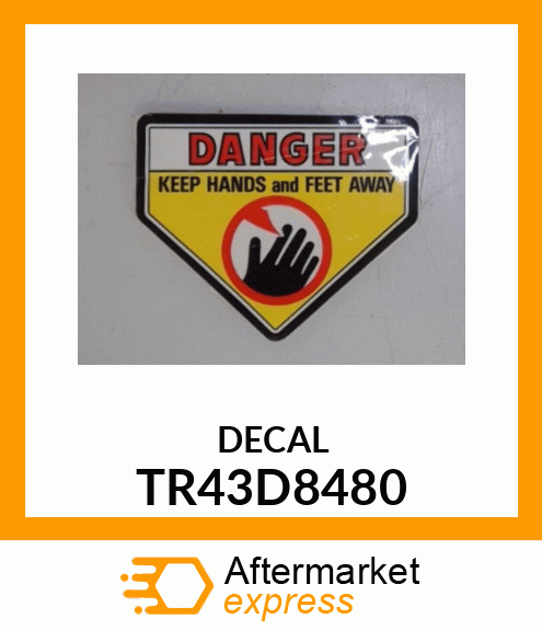 DECAL TR43D8480