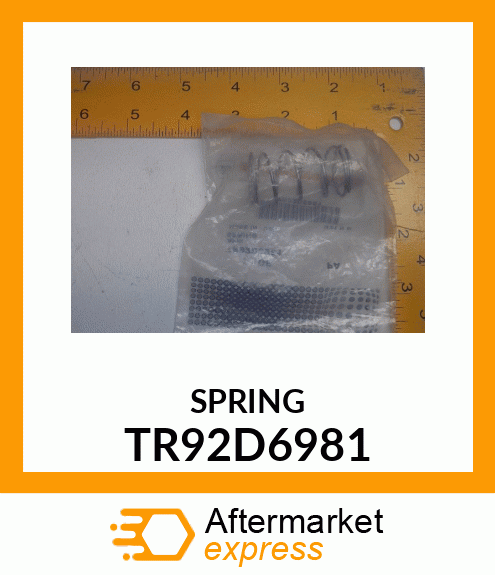 SPRING TR92D6981