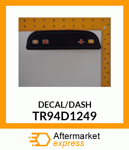 DECAL/DASH TR94D1249