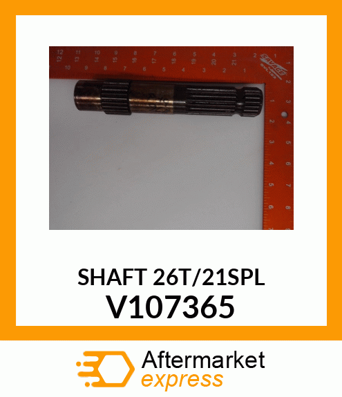 SHAFT_26T/21SPL V107365