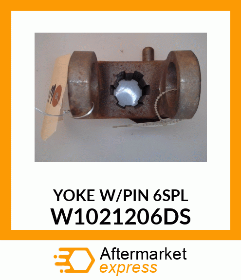 YOKE_W/PIN_6SPL W1021206DS