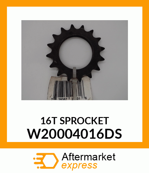 SPROCKET_16T W20004016DS