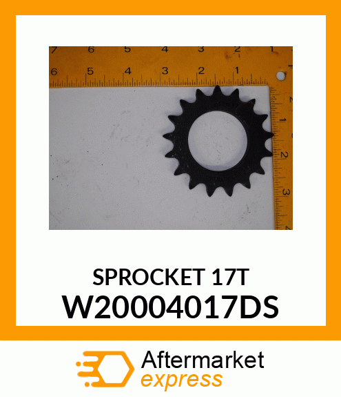 SPROCKET17T W20004017DS