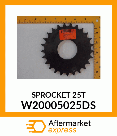 SPROCKET25T W20005025DS