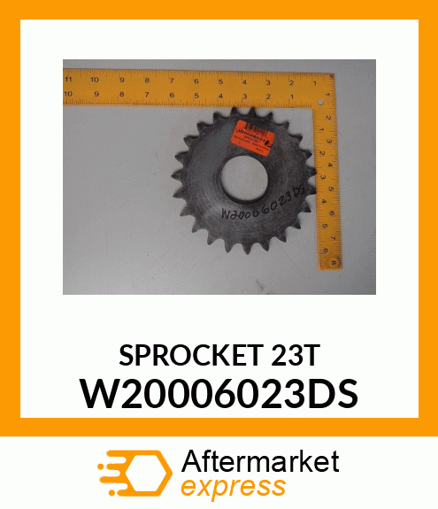 SPROCKET_23T W20006023DS