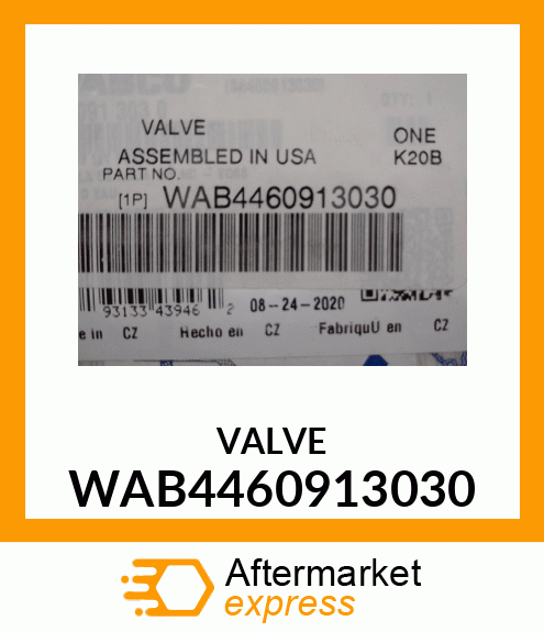 VALVE WAB4460913030