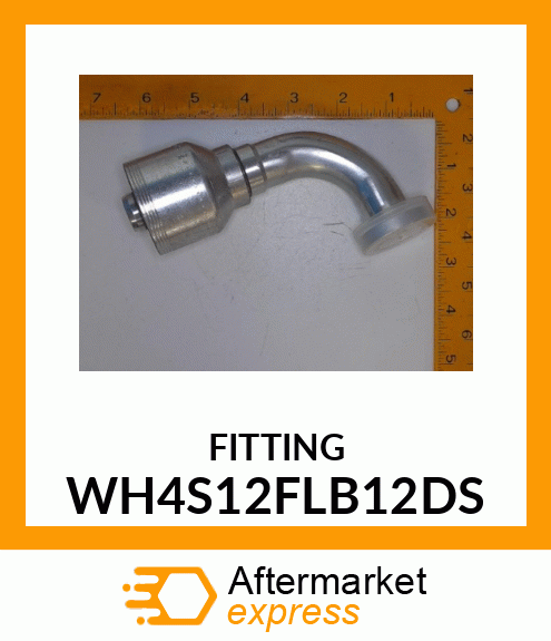 FITTING WH4S12FLB12DS