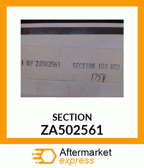 SECTION ZA502561