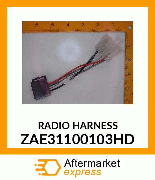 RADIO_HARNESS ZAE31100103HD