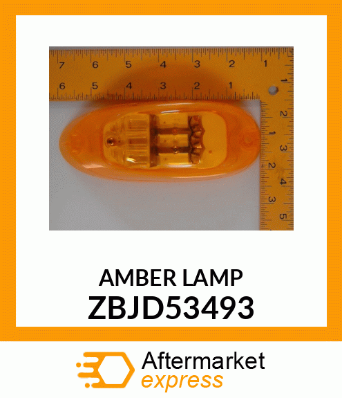 AMBER LAMP ZBJD53493