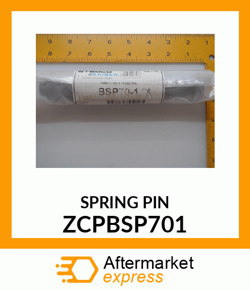 SPRING PIN ZCPBSP701