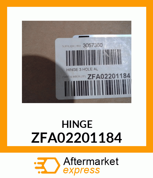 HINGE ZFA02201184