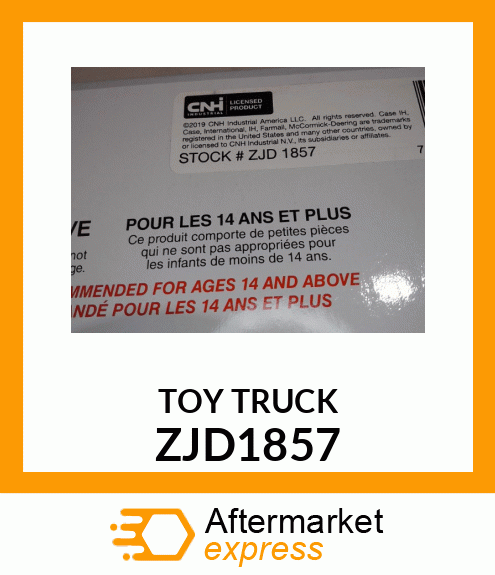 TOY TRUCK ZJD1857