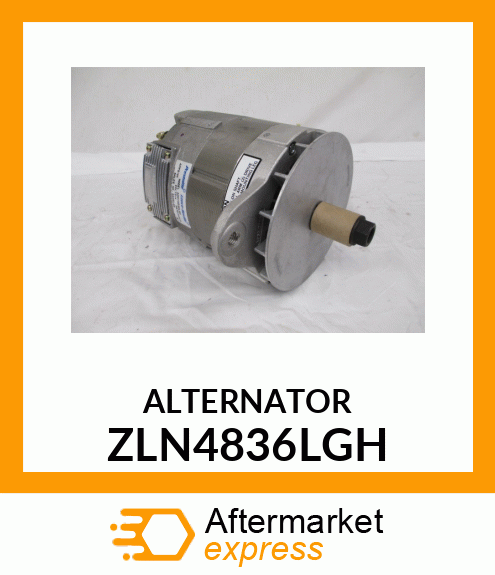 ALTERNATOR ZLN4836LGH