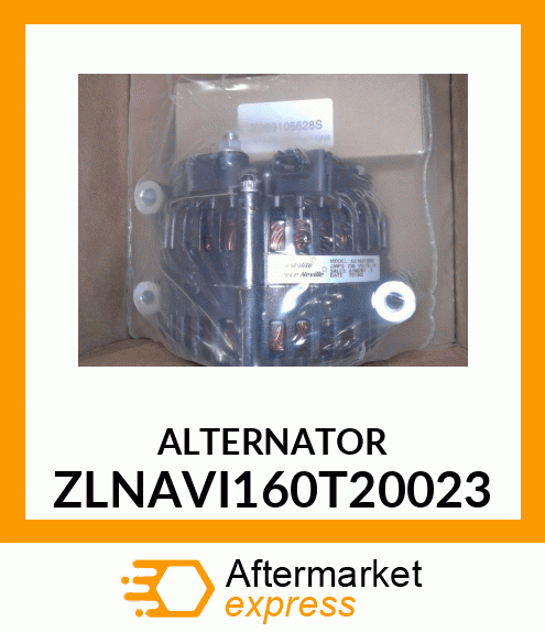 ALTERNATOR ZLNAVI160T20023