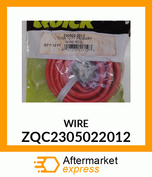 WIRE ZQC2305022012