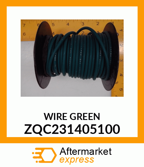 WIRE GREEN ZQC231405100