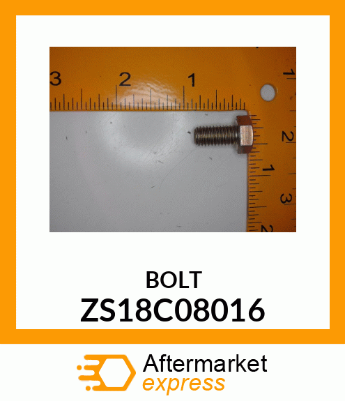 BOLT ZS18C08016