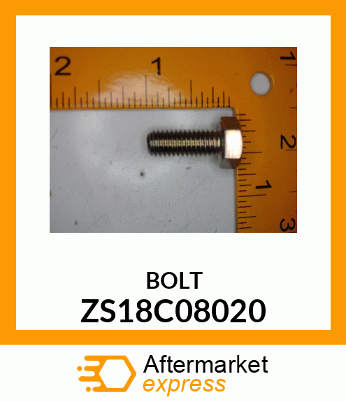 BOLT ZS18C08020