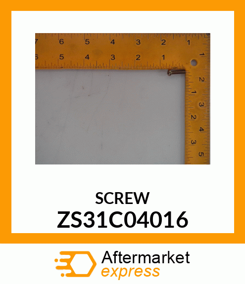 SCREW ZS31C04016