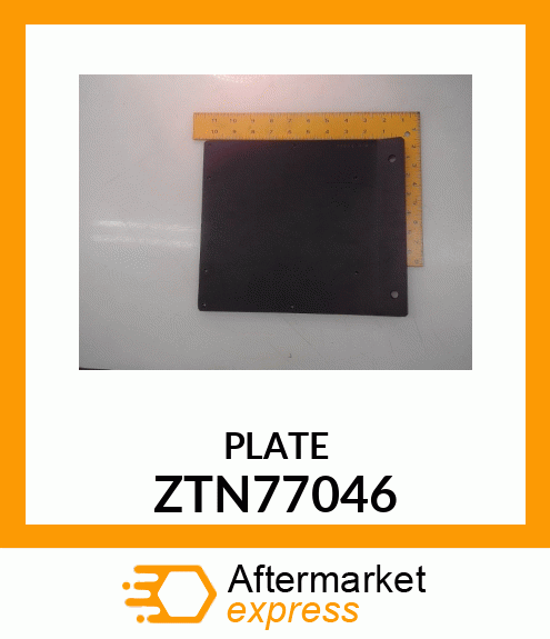 PLATE ZTN77046