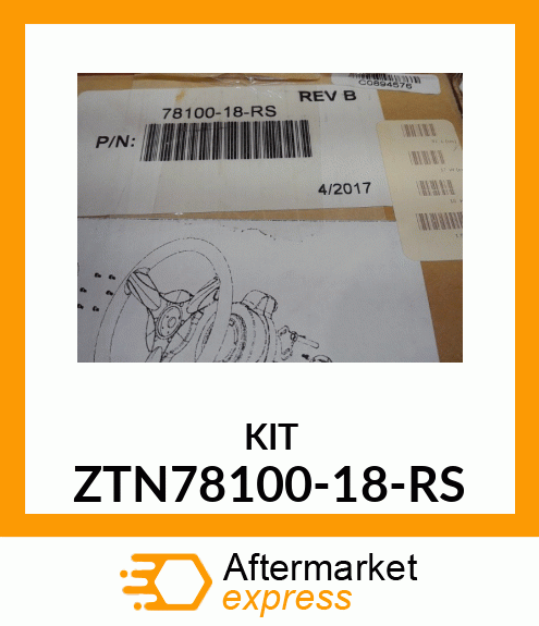 KIT ZTN78100-18-RS