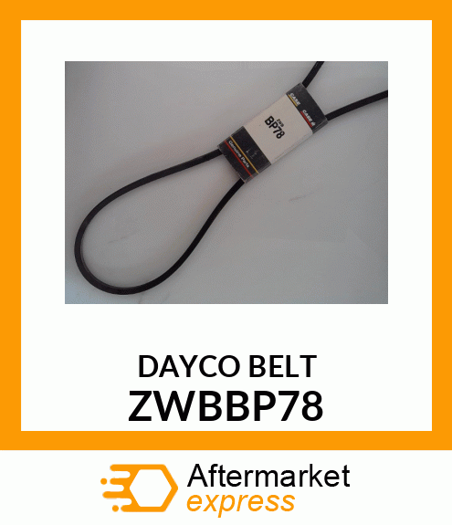 DAYCO_BELT ZWBBP78