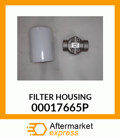 FILTER HOUSING 00017665P