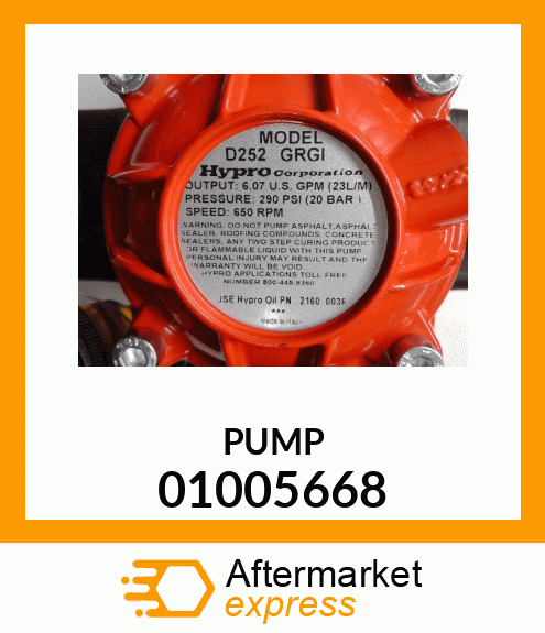 PUMP 01005668