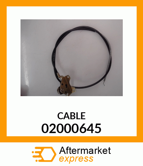 CABLE 02000645