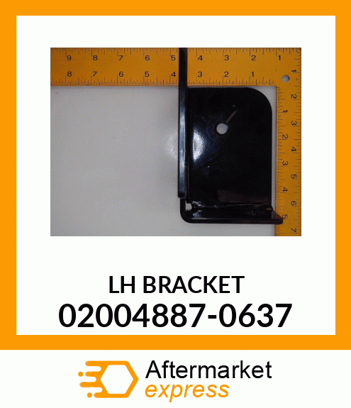 LH BRACKET 02004887-0637