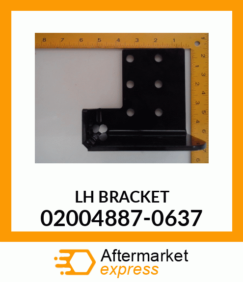 LH BRACKET 02004887-0637