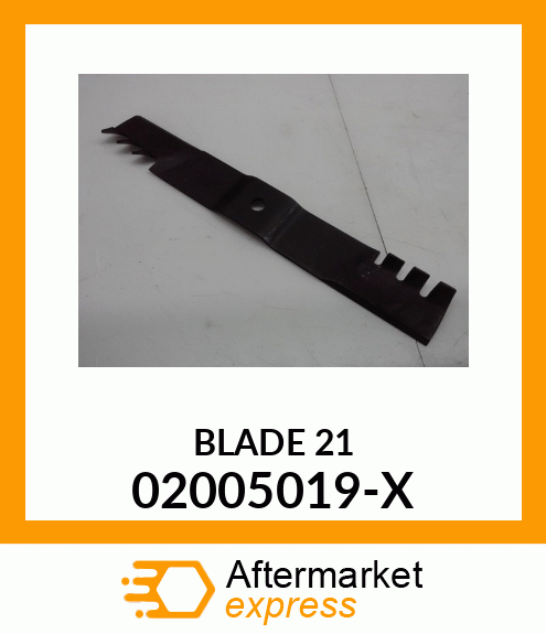 BLADE 21 02005019-X