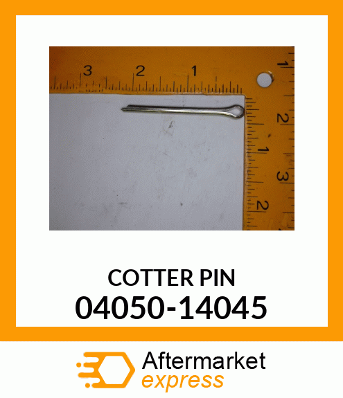 COTTER PIN 04050-14045