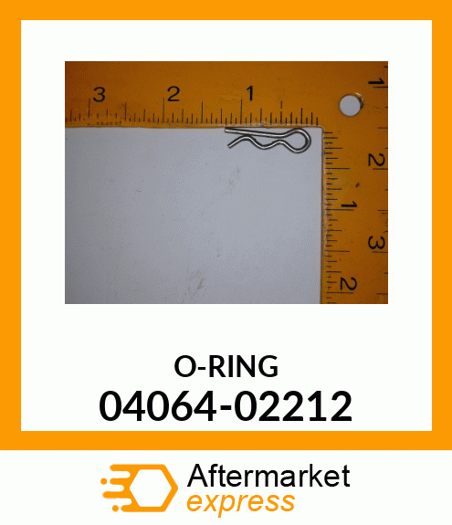 O-RING 04064-02212