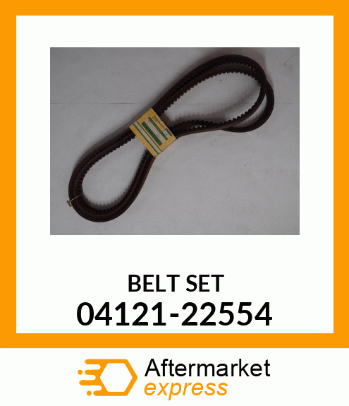 BELT SET 04121-22554