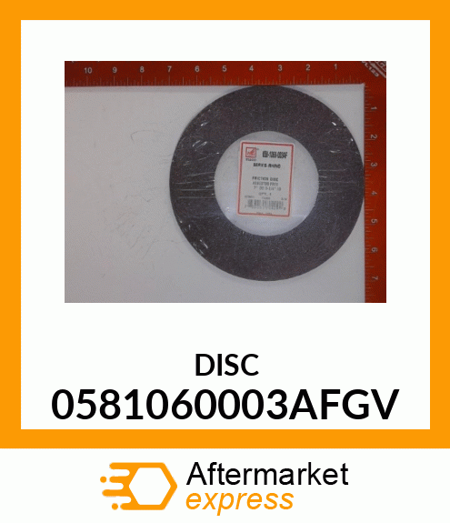 DISC 0581060003AFGV