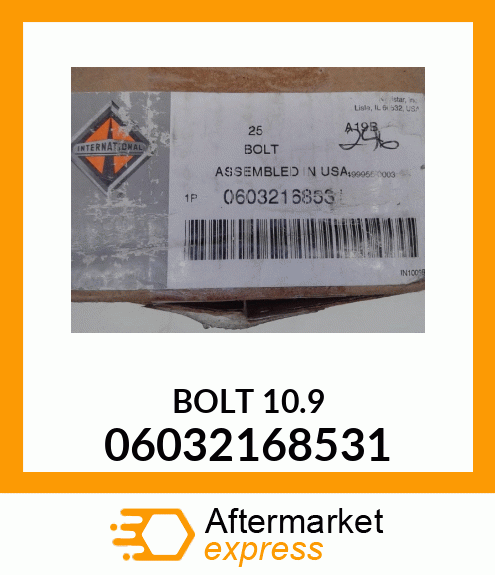 BOLT 10.9 06032168531