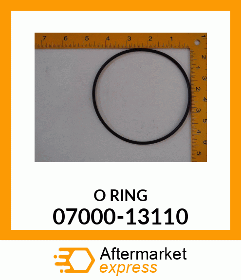 O RING 07000-13110