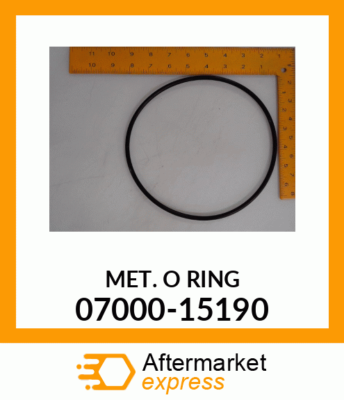 MET. O RING 07000-15190