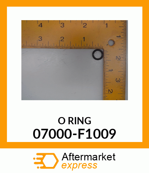 O RING 07000-F1009