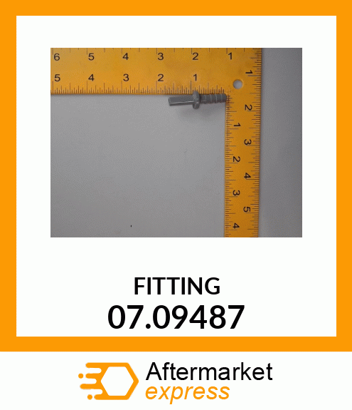 FITTING 07.09487