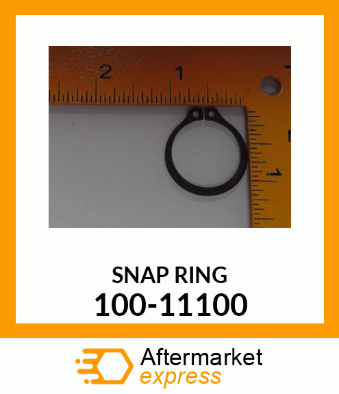 SNAP RING 100-11100