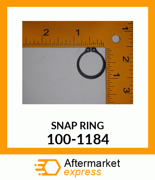 SNAP RING 100-1184