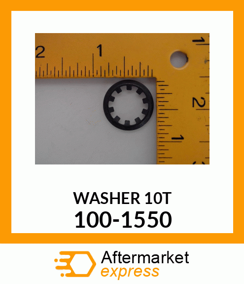 WASHER 10T 100-1550