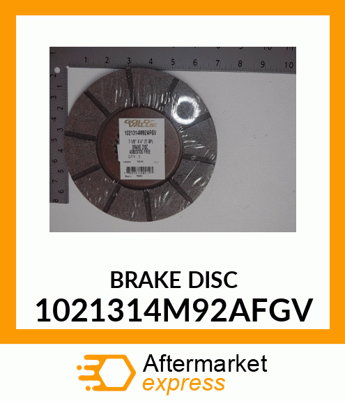 BRAKE DISC 1021314M92AFGV