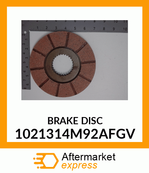 BRAKE DISC 1021314M92AFGV