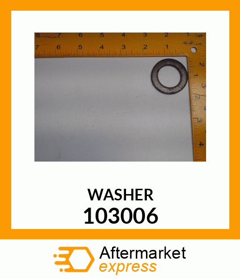 WASHER 103006