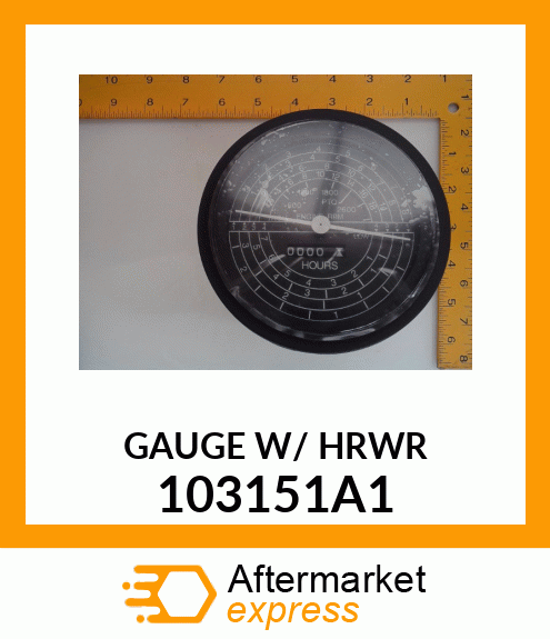 GAUGE W/ HRWR 103151A1