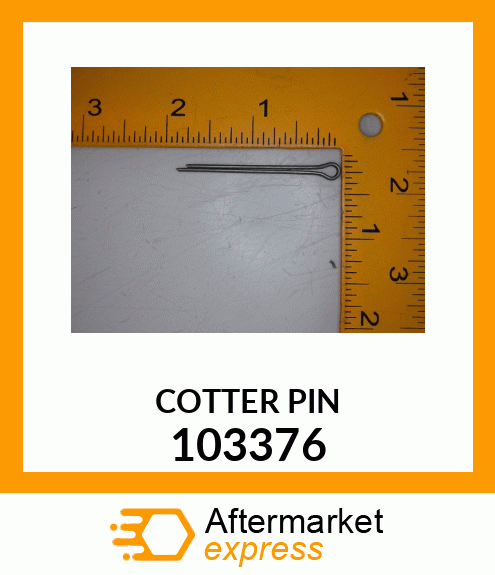 COTTER PIN 103376